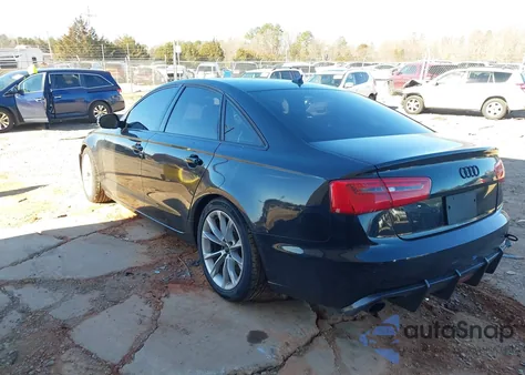 2013 Audi A6 2.0T Premium из США, поврежденный, VIN WAUGFAFC0DN063917